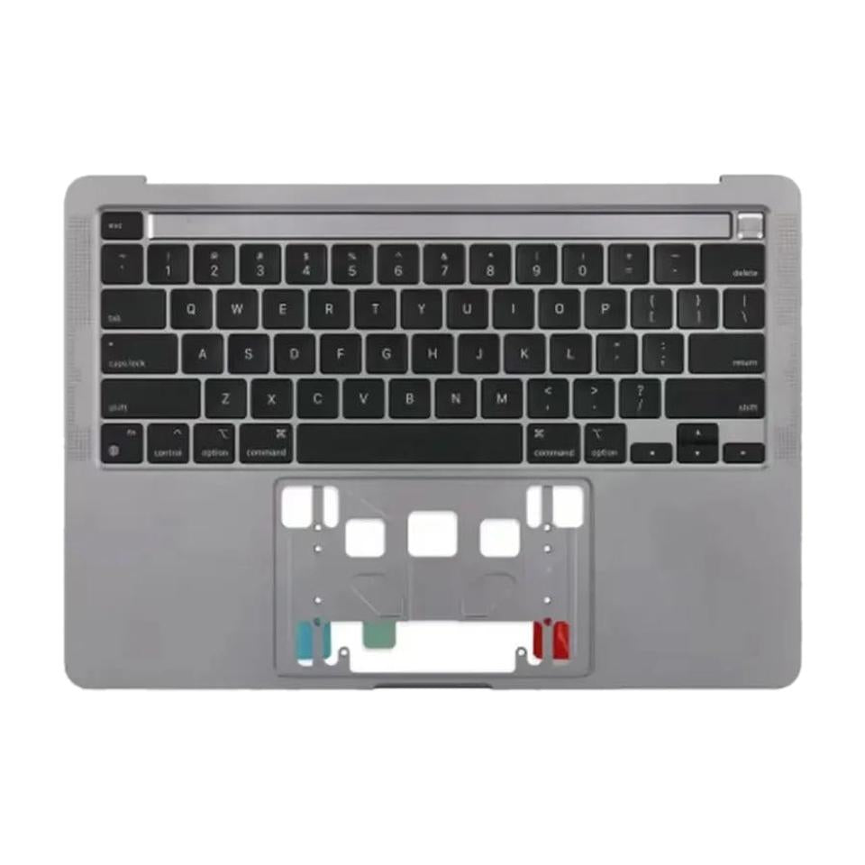 Topcase met toetsenbord (US-indeling) voor MacBook Pro 13 inch A2289 (2020) (Spacegrijs)