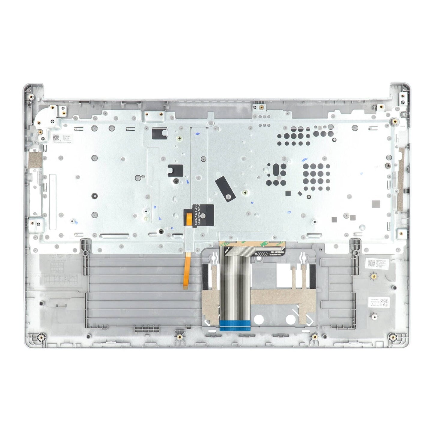 Clavier d'ordinateur portable Acer Qwerty US avec capot supérieur - Argent