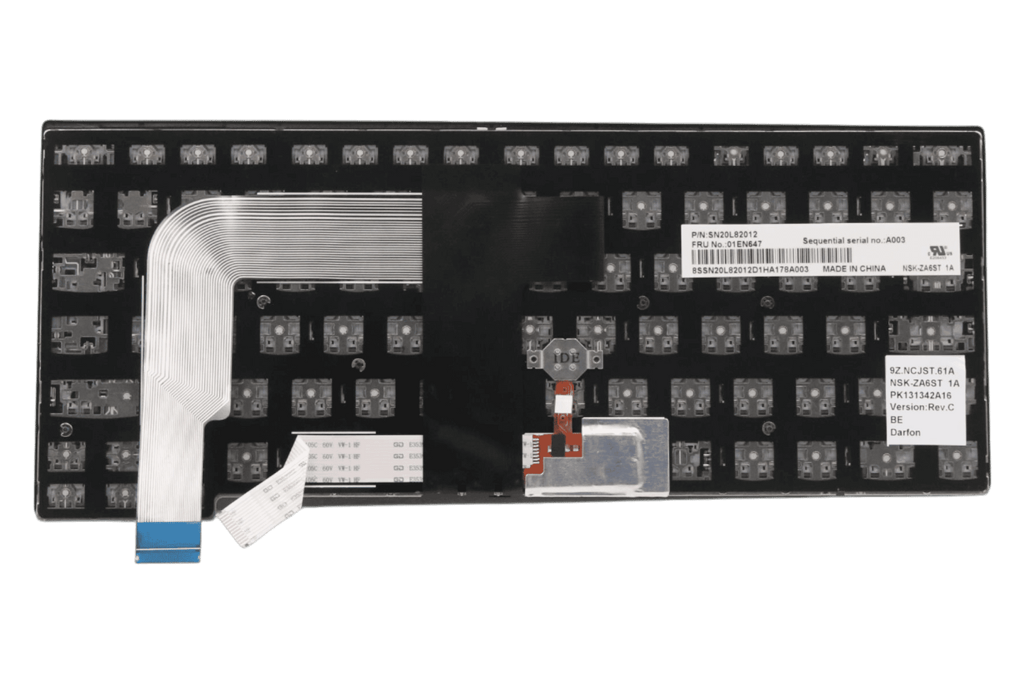 Lenovo Laptop Tastatur Azerty BE