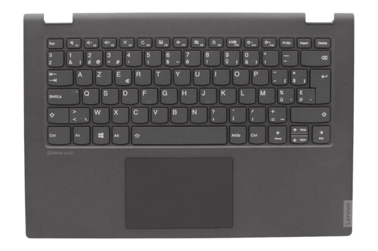 Lenovo Laptop Toetsenbord Azerty BE +Top Cover - Zwart