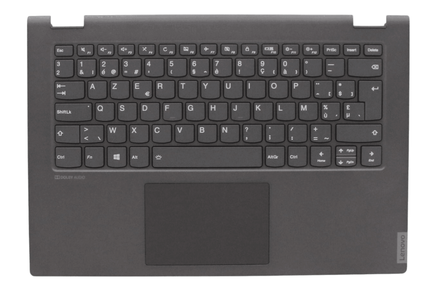 Lenovo Laptop Toetsenbord Azerty BE +Top Cover - Zwart