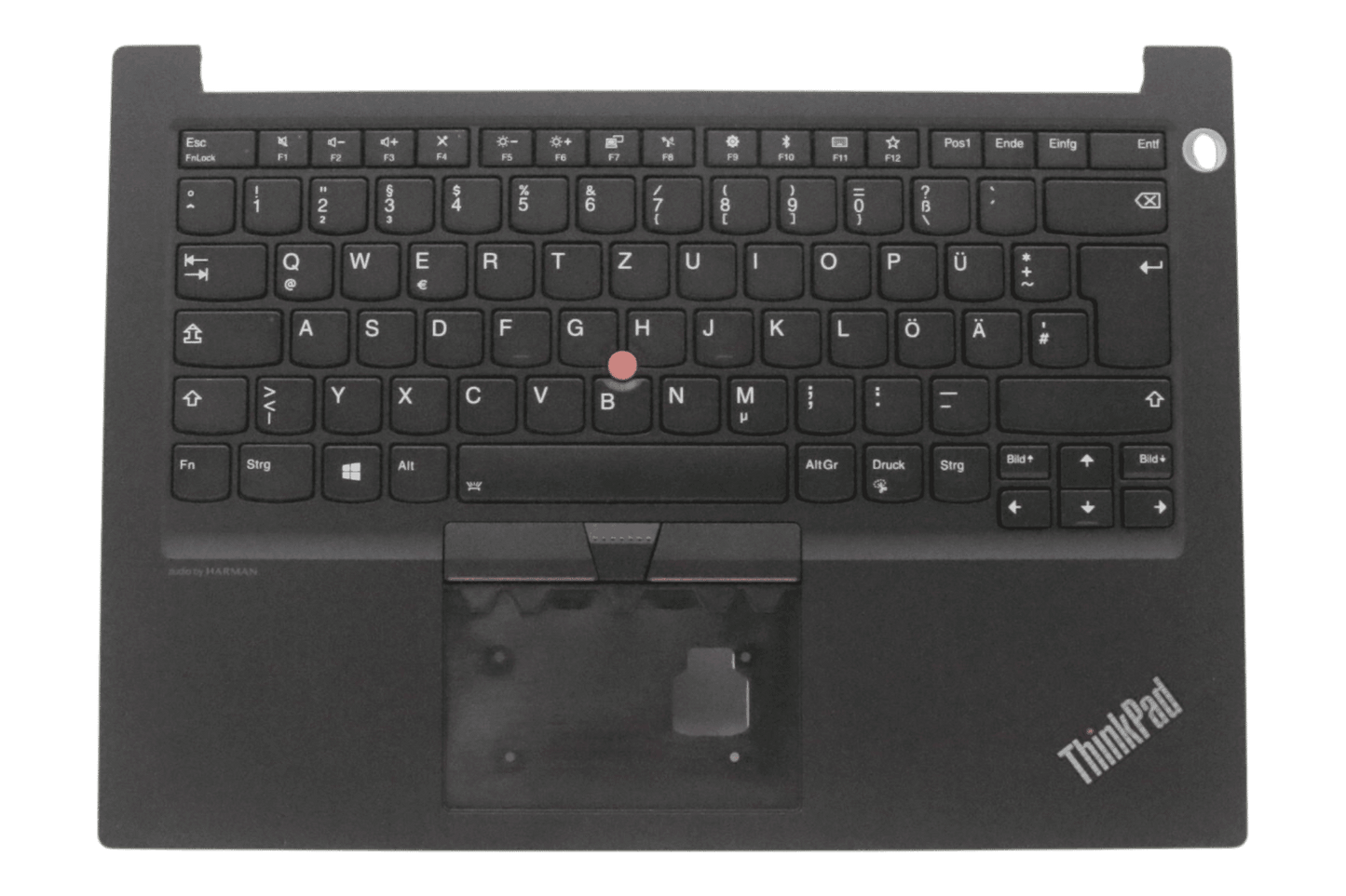 Lenovo Ordinateur portable Clavier Qwertz DE + Capot supérieur, Rétroéclairé