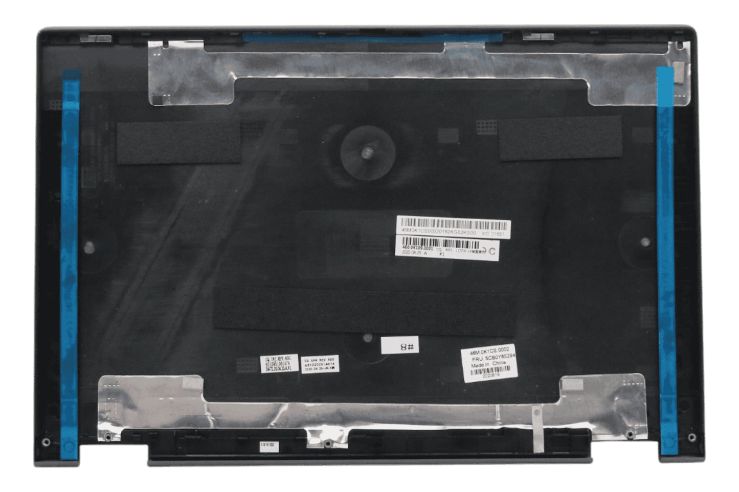 Coque arrière d'écran LCD pour ordinateur portable Lenovo - Grise