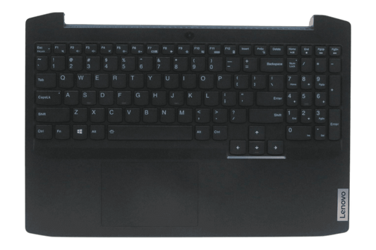 Lenovo Laptop Tastatur Qwertz US + Top Cover - Schwarz