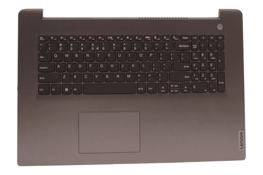 Lenovo Laptop Toetsenbord Qwerty US + Top Cover - Grijs