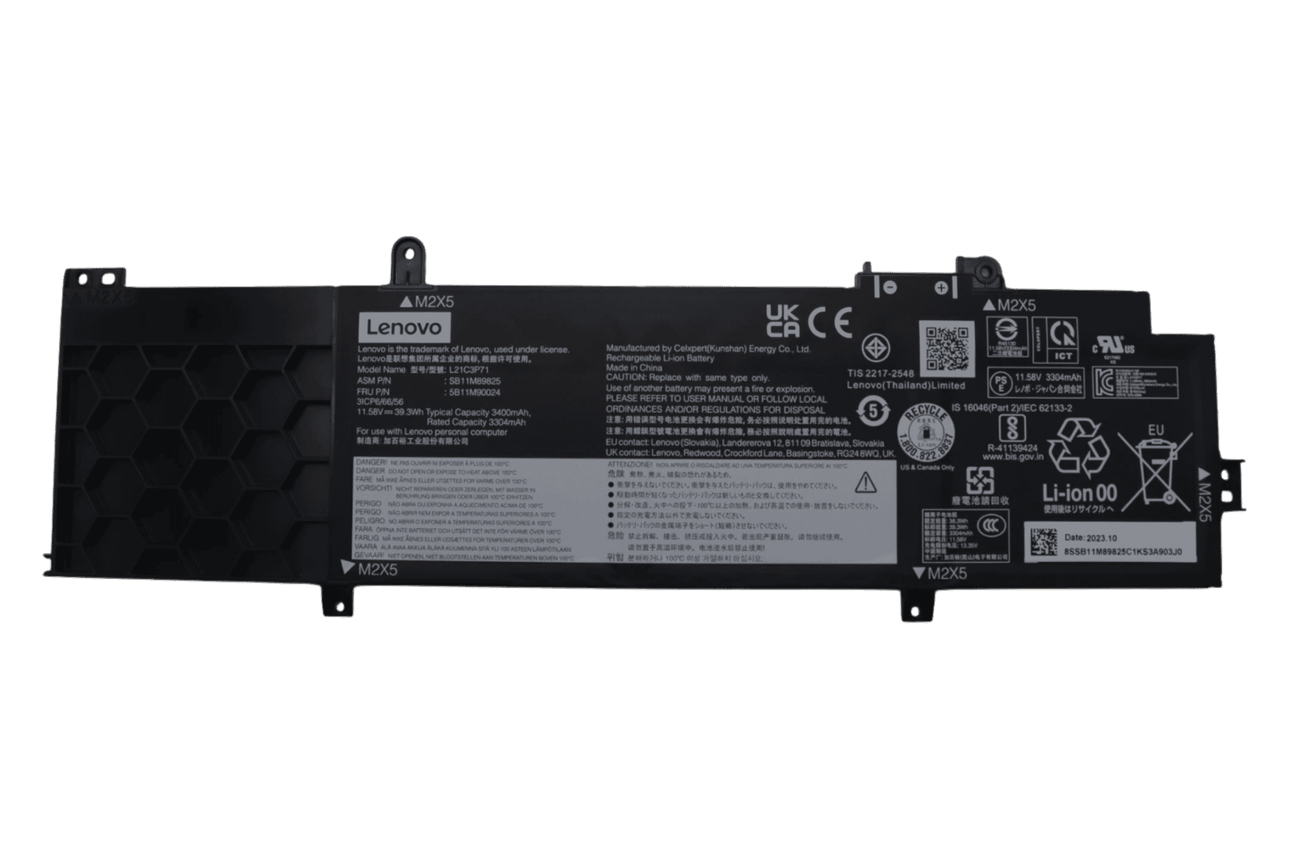 Lenovo Laptop Akku 3400mAh