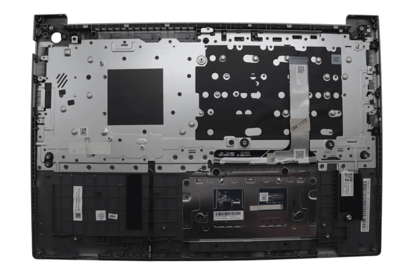 Lenovo Laptop Toetsenbord Qwerty US + Top Cover - Grijs
