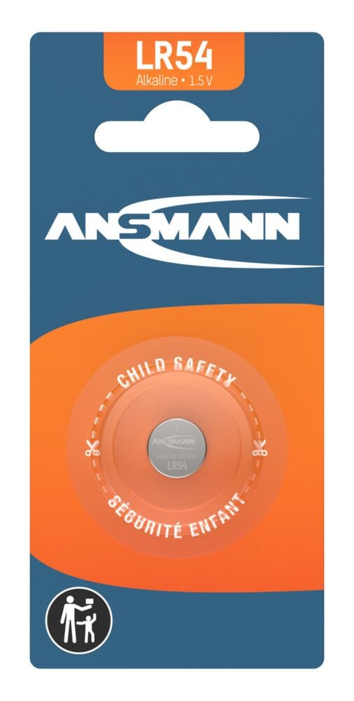 Ansmann Alkaline knoopcel LR54 / LR1130 / AG10
