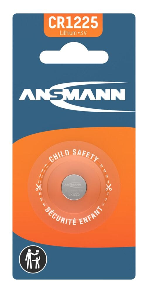 Ansmann Lithium-Knopfzelle CR1225