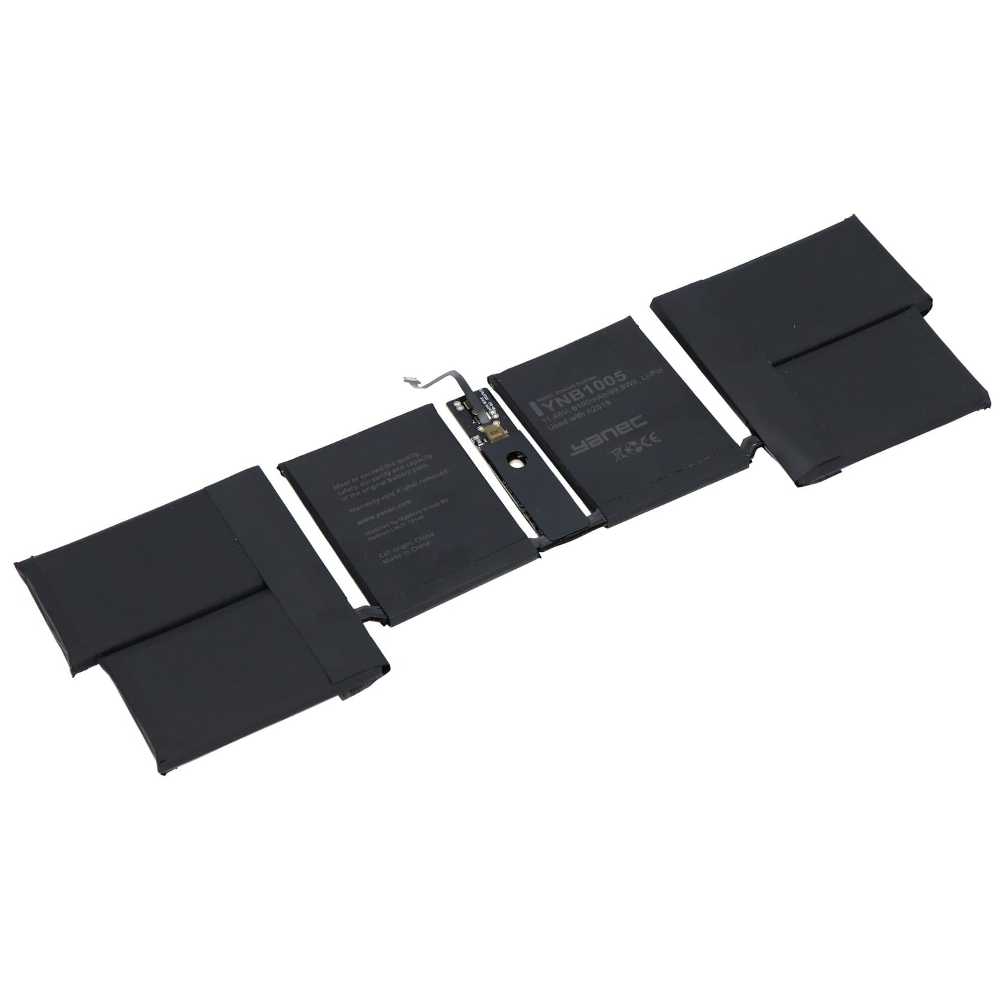 Yanec MacBook Accu 6100mAh