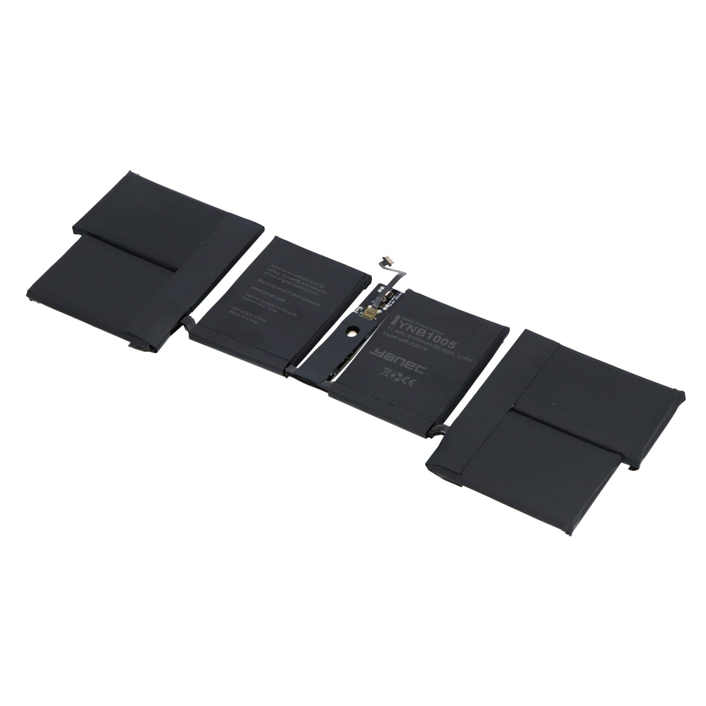 Yanec MacBook Accu 6100mAh