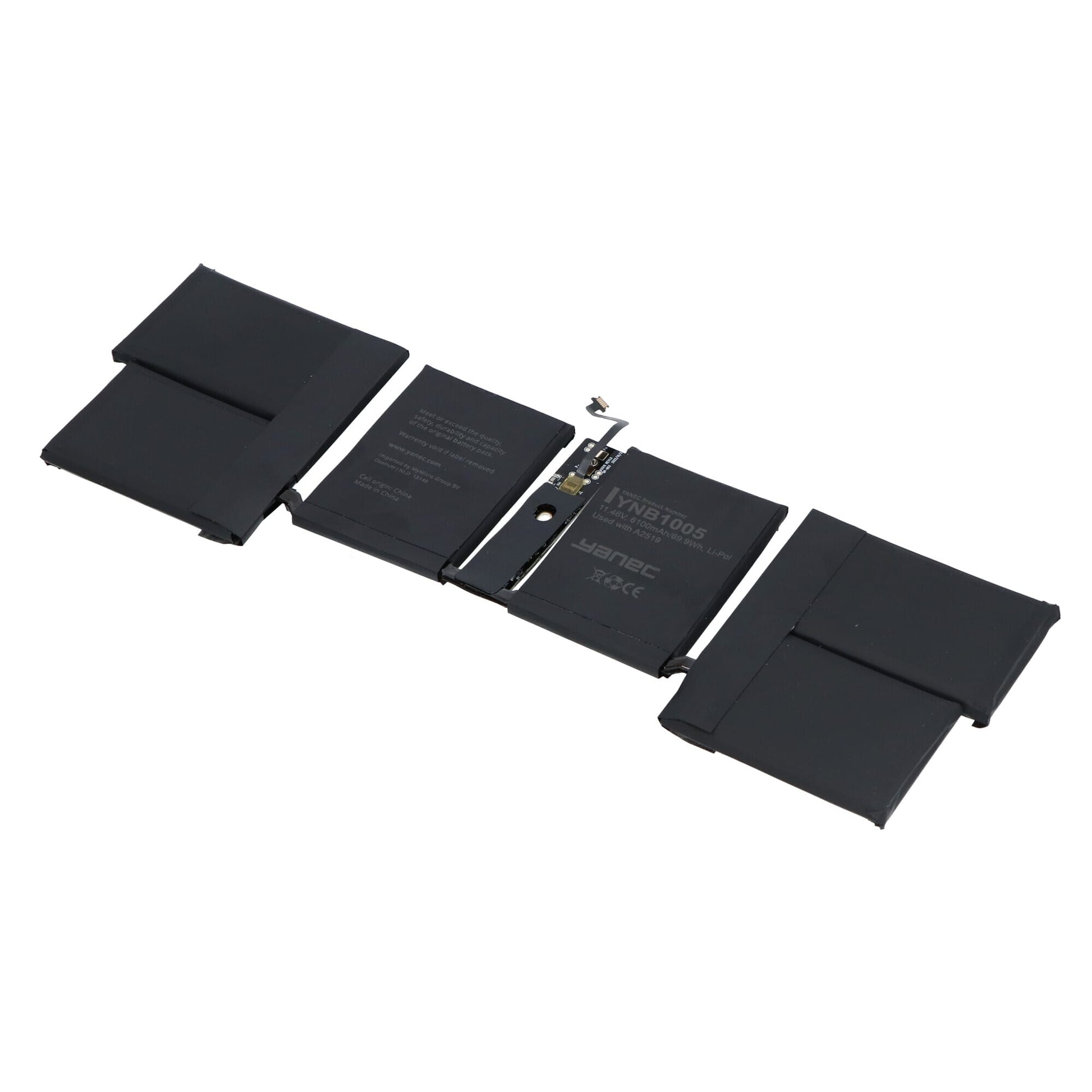 Yanec MacBook Accu 6100mAh