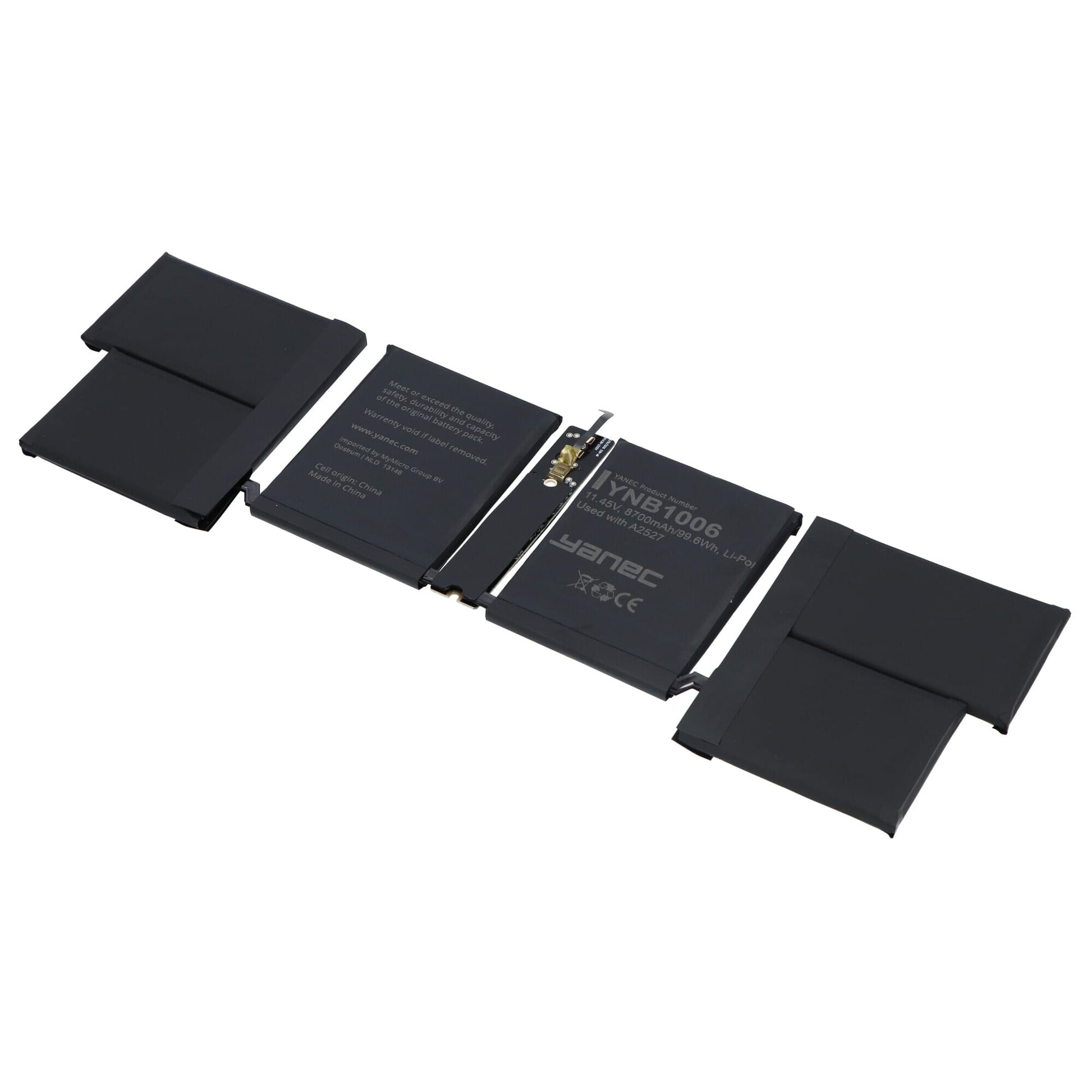 Yanec Macbook Accu 8700mAh