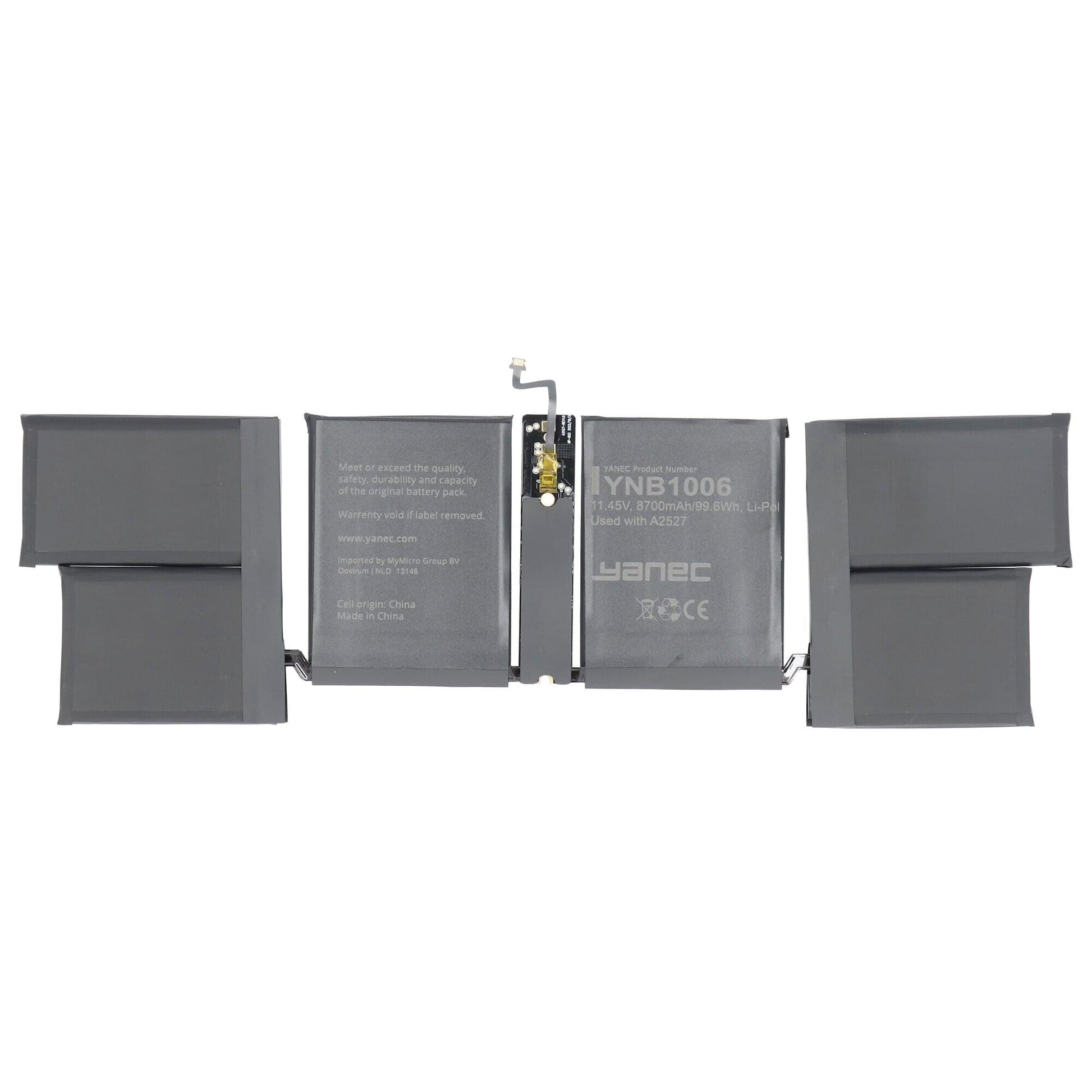 Yanec Macbook Accu 8700mAh