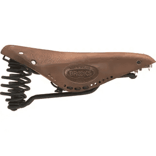 Brooks Flyer Softened Dark Tan Zadel