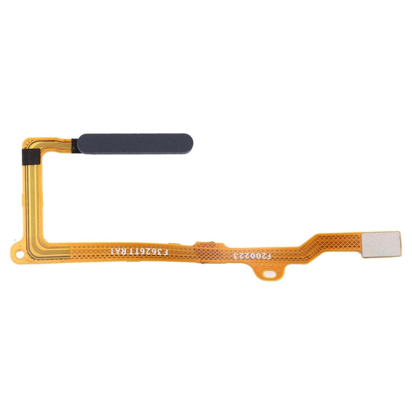 Vingerafdruksensor met flexkabel voor Huawei P smart 2021 (Zwart)