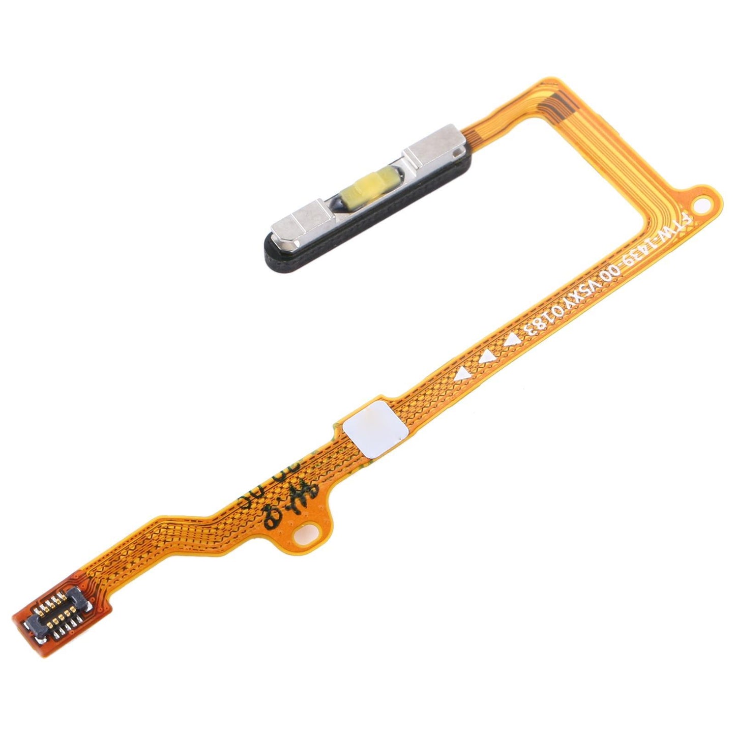 Vingerafdruksensor met flexkabel voor Huawei P smart 2021 (Blauw)