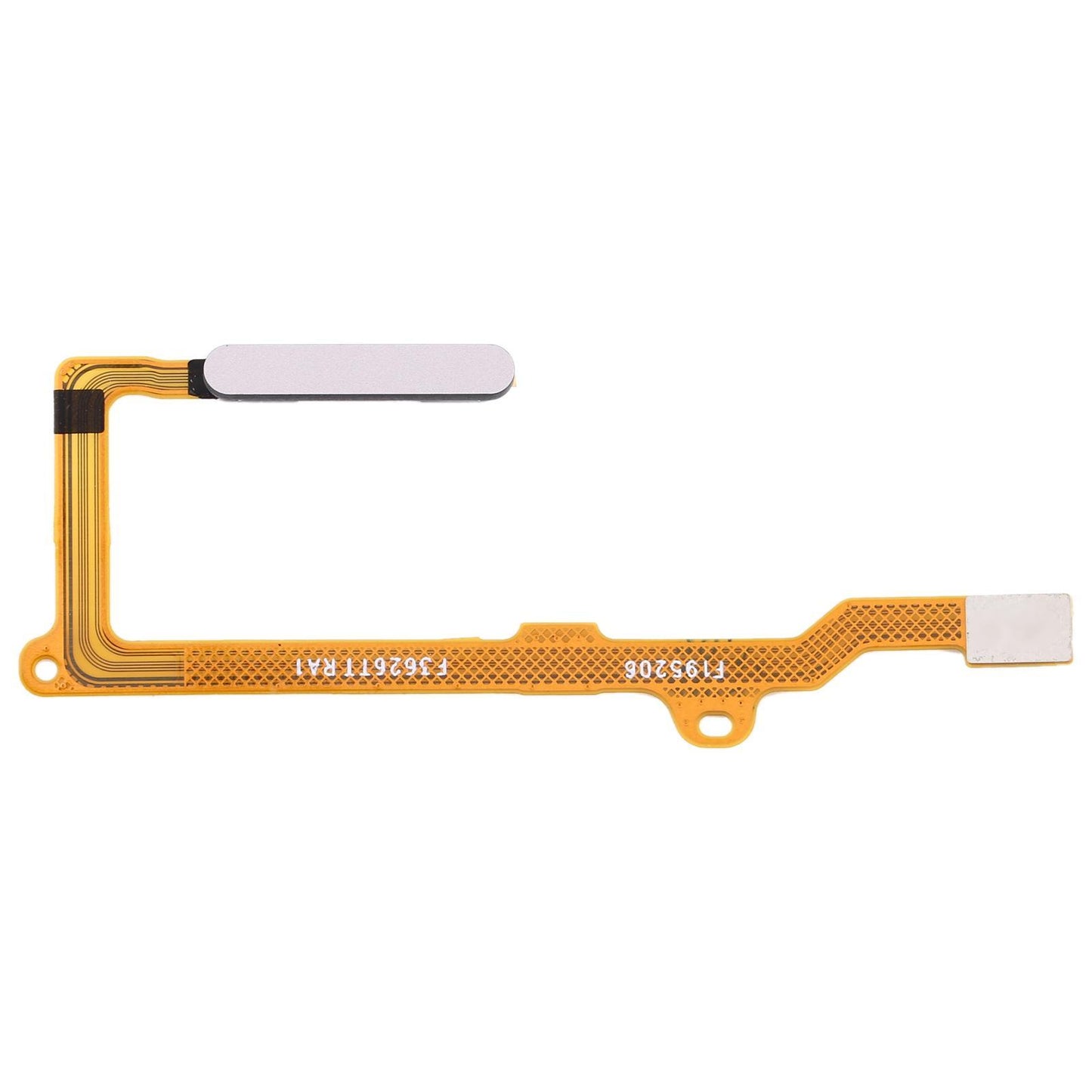 Vingerafdruksensor met flexkabel voor Huawei P smart 2021 (Zilver)