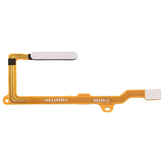 Vingerafdruksensor met flexkabel voor Huawei P smart 2021 (Zilver)