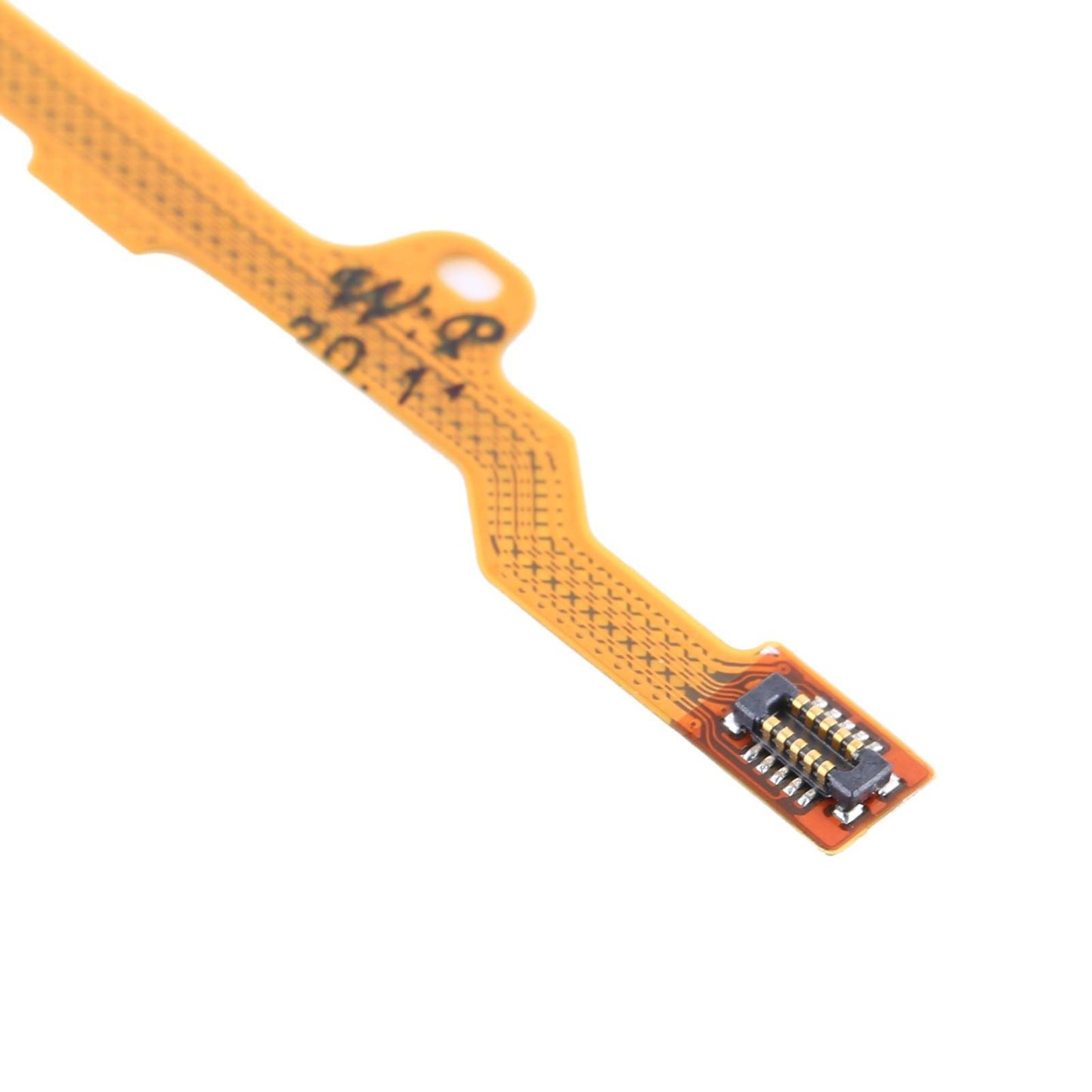 Vingerafdruksensor met flexkabel voor Huawei P smart 2021 (Zilver)