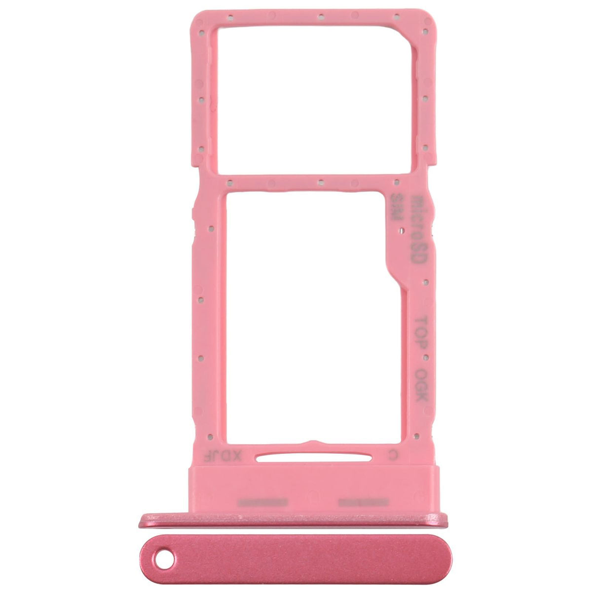 Simkaart- en Micro SD-kaarthouder voor Samsung Galaxy Tab S10 Lite (rood)