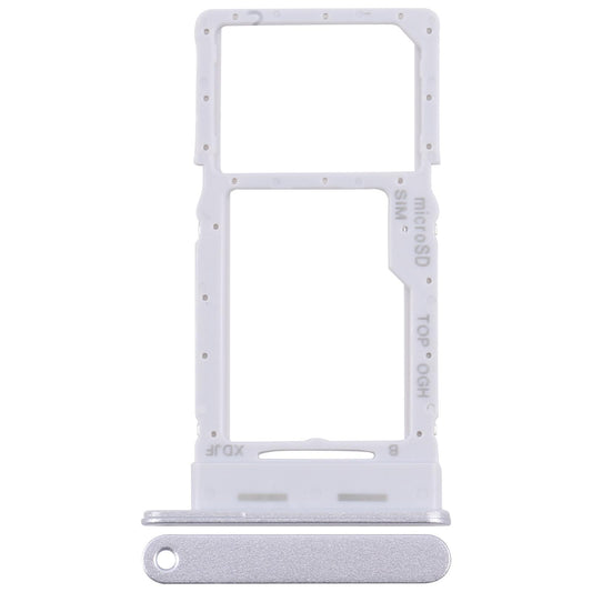 Simkaarthouder met microSD-slot voor Samsung Galaxy Tab S10 Lite (SM-X400 / SM-X406) (zilver)
