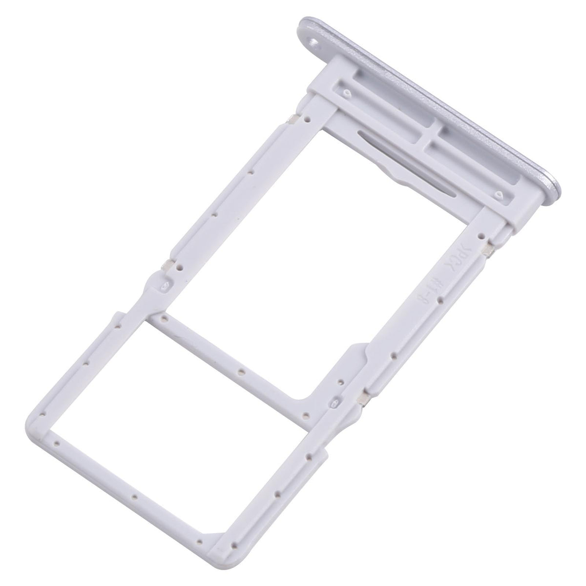 Simkaarthouder met microSD-slot voor Samsung Galaxy Tab S10 Lite (SM-X400 / SM-X406) (zilver)