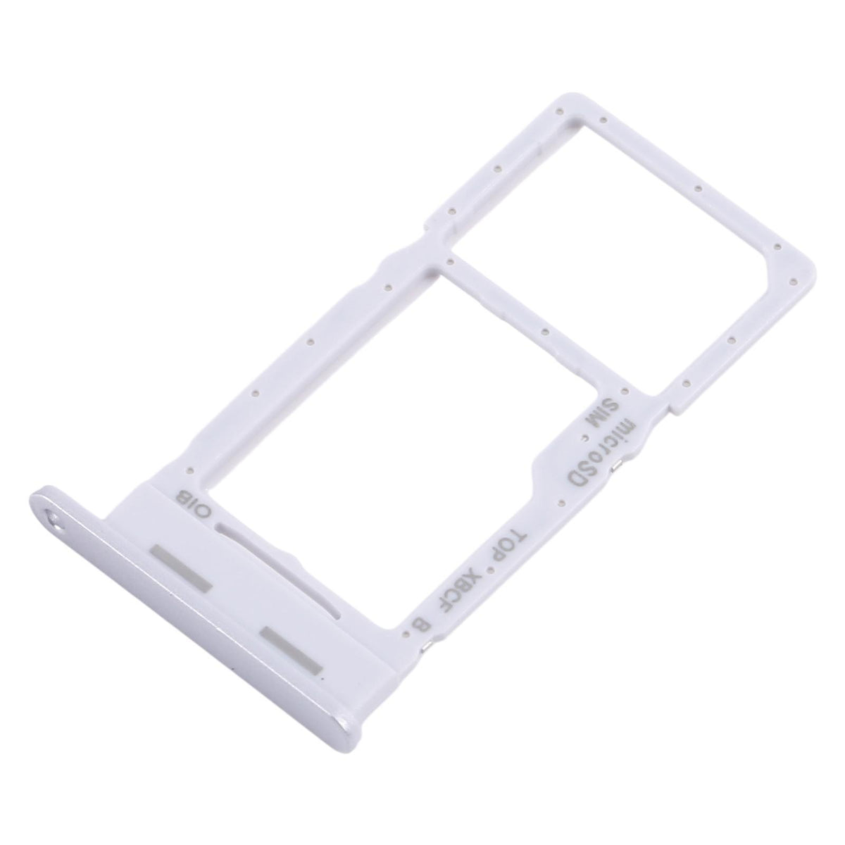 Simkaarthouder met microSD-slot voor Samsung Galaxy Tab A11+ (SM-X236/X230) (zilver)