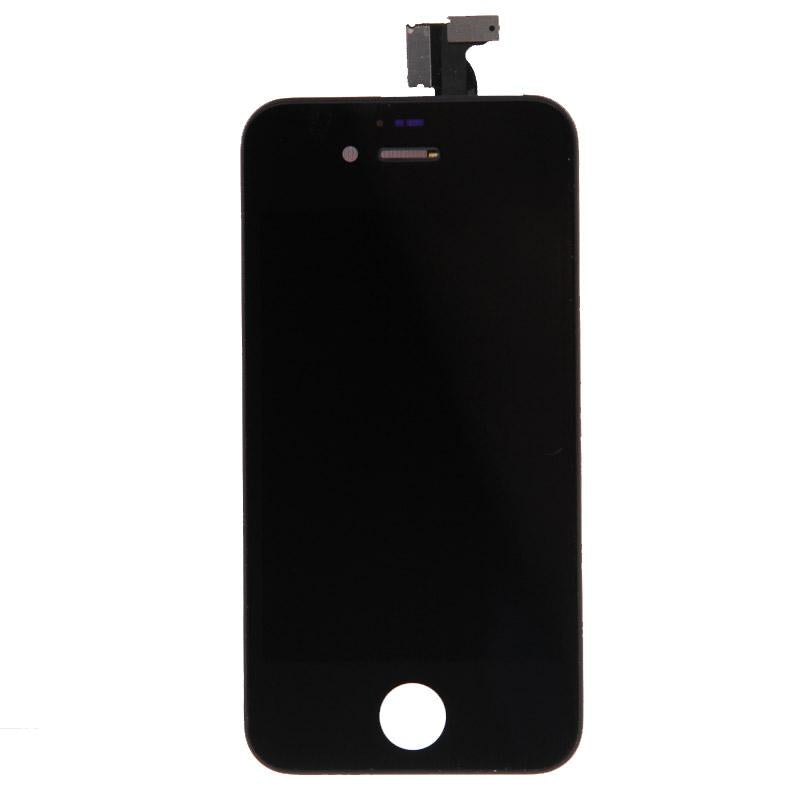 Compleet beeldscherm (LCD, frame en touchscreen) voor iPhone 4 (zwart)