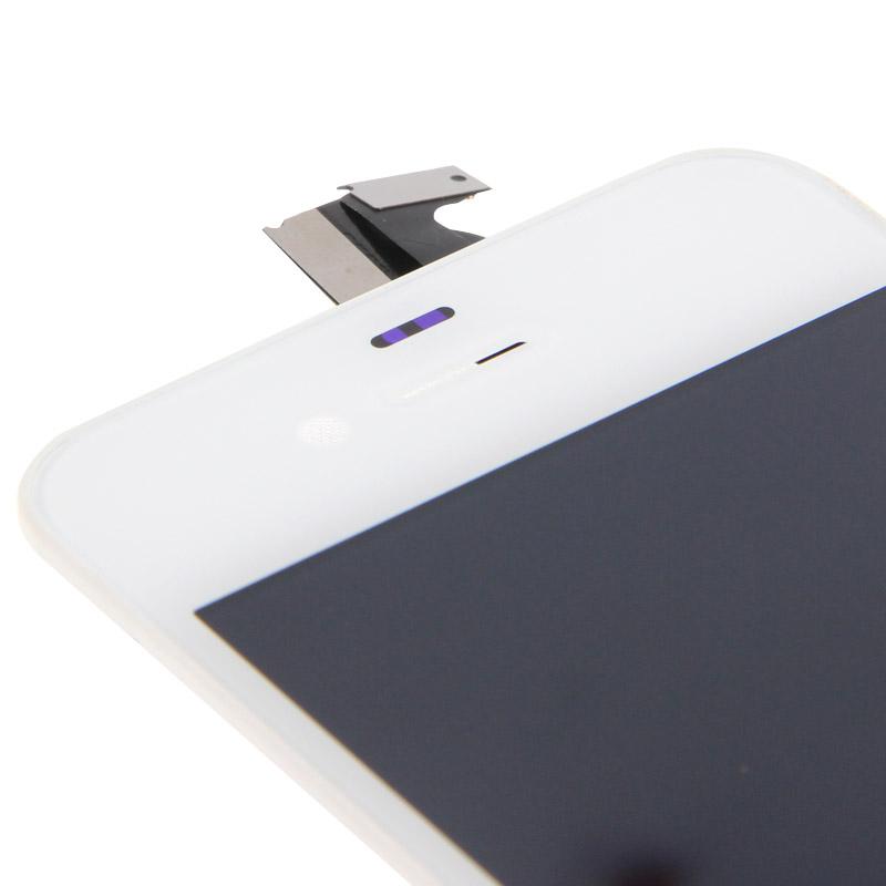 Compleet beeldscherm (LCD, frame en touchscreen) voor iPhone 4 (wit)