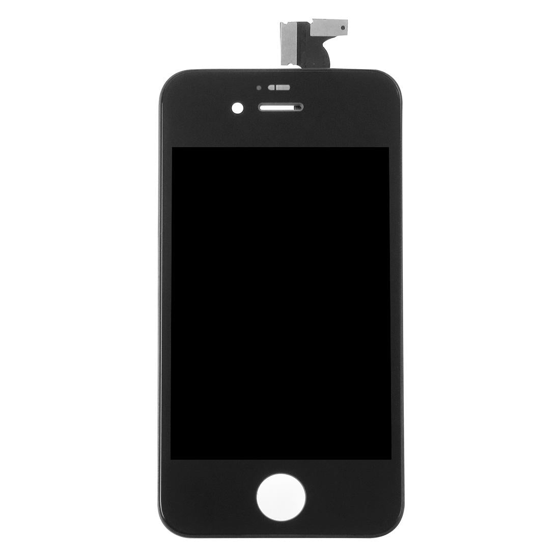 Compleet scherm met frame voor iPhone 4S (zwart)