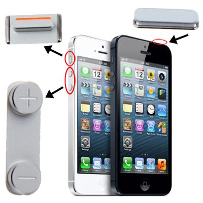 3-in-1 knoppenset voor iPhone 5