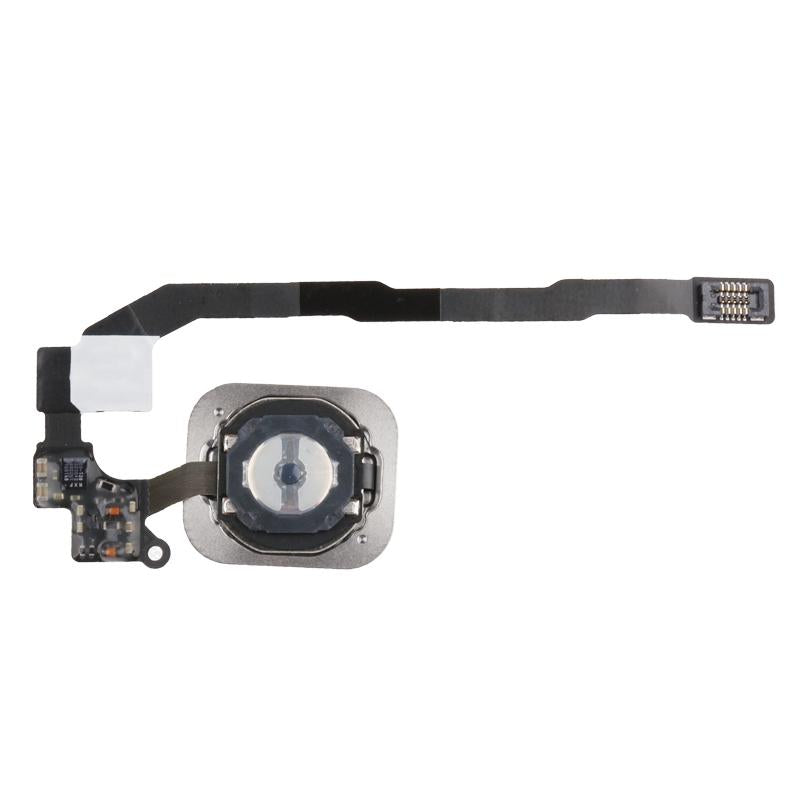 Homeknop met flexkabel voor iPhone 5S (zilver)