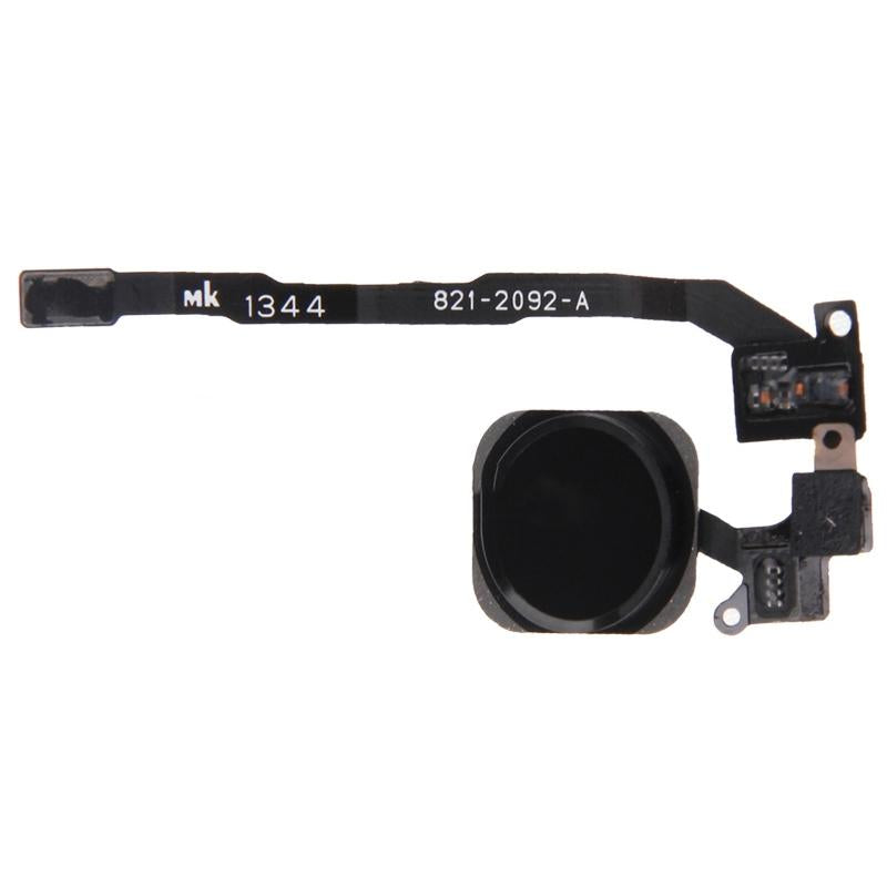 Homeknop-flexkabel voor iPhone 5S (zwart)