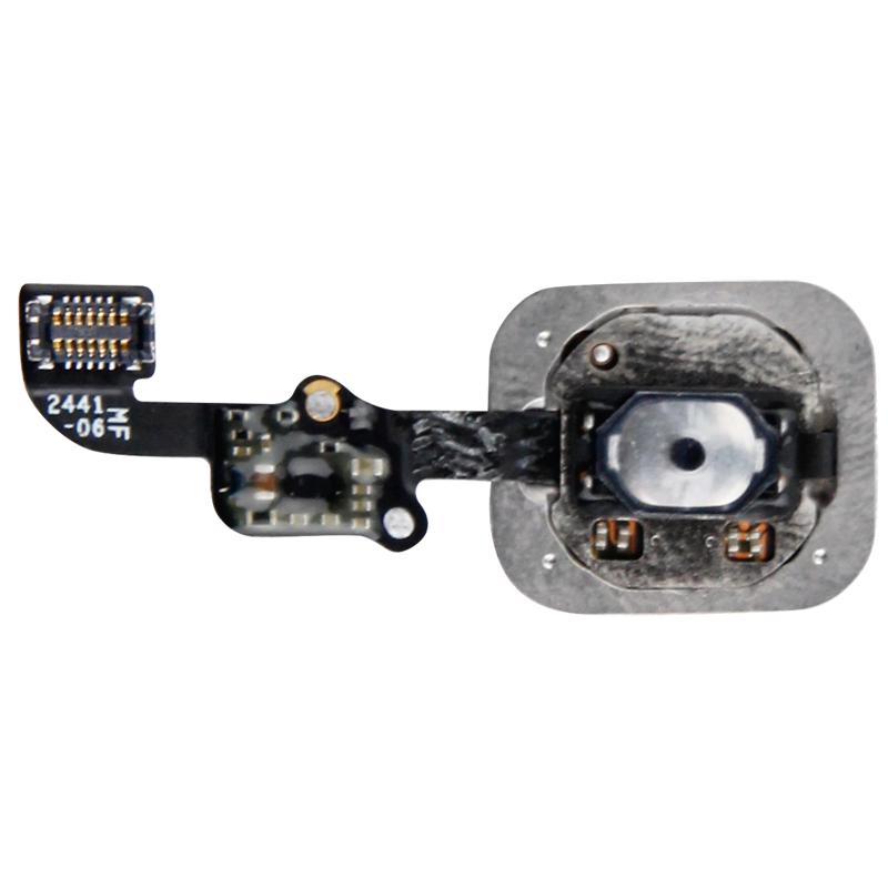 Homeknop-flexkabel voor iPhone 6 en 6 Plus (zwart)