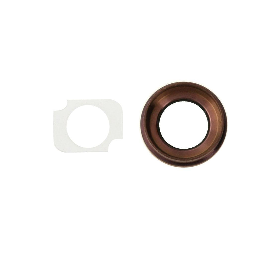 Cameralens-ring met flitserbeugel voor iPhone 6s Plus (rosé goud, 10 paar per set)