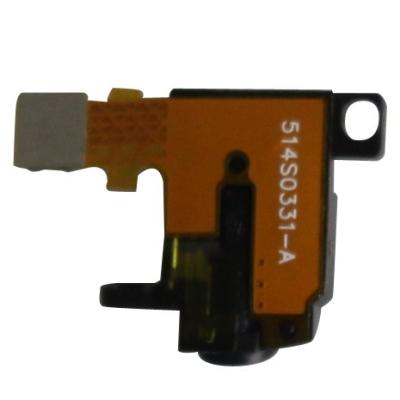Koptelefoonaansluiting met flexkabel voor Apple iPod touch 4 (zwart)