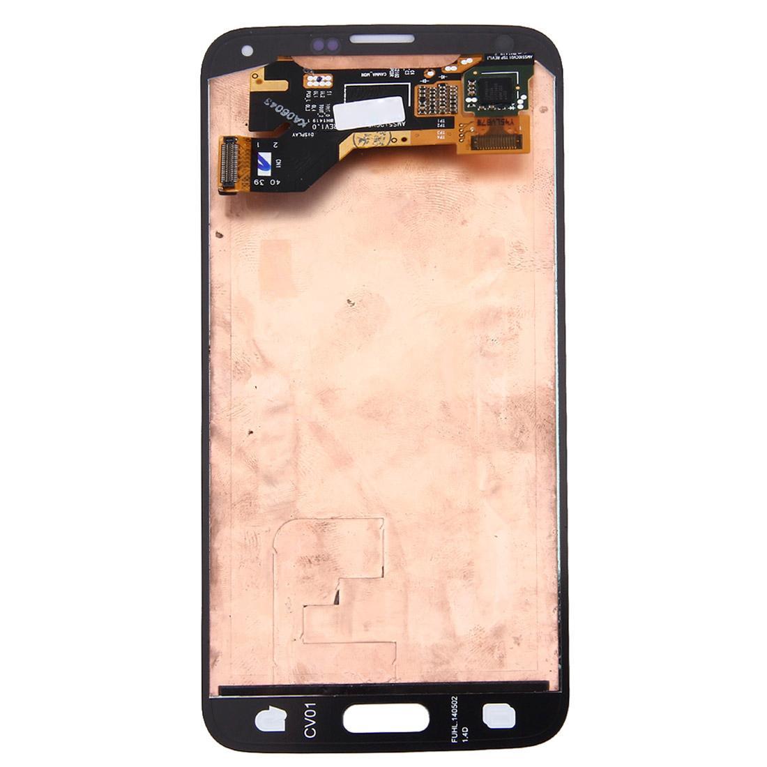 Display unit AMOLED voor Samsung Galaxy S5 G900F (zwart)