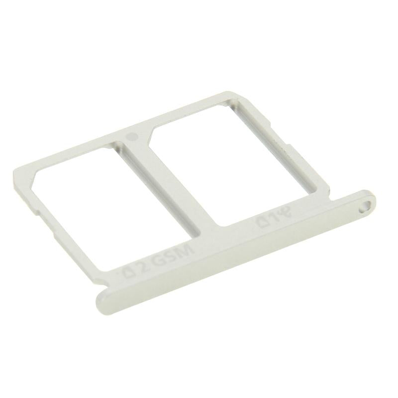 Simkaarthouder dual-SIM voor Samsung Galaxy S6 (zilver)