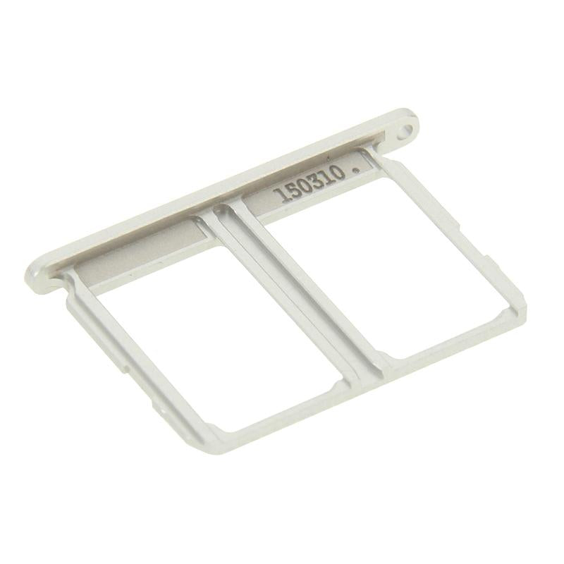 Simkaarthouder dual-SIM voor Samsung Galaxy S6 (zilver)
