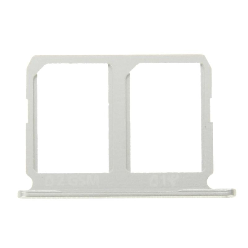 Simkaarthouder dual-SIM voor Samsung Galaxy S6 (zilver)