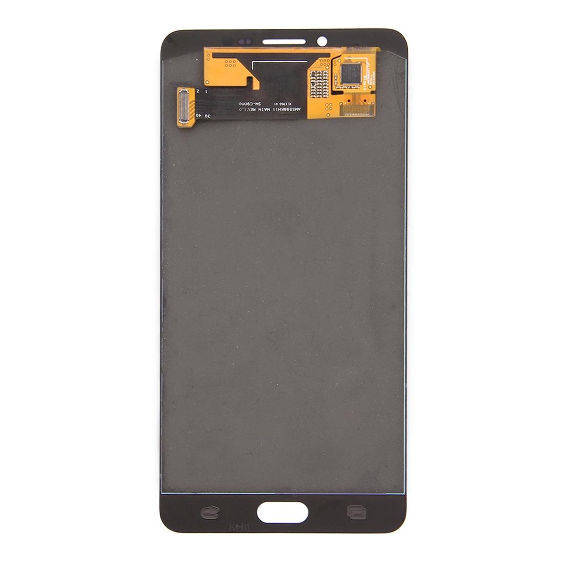 Display unit AMOLED voor Samsung Galaxy C9 Pro C9000 (zwart)