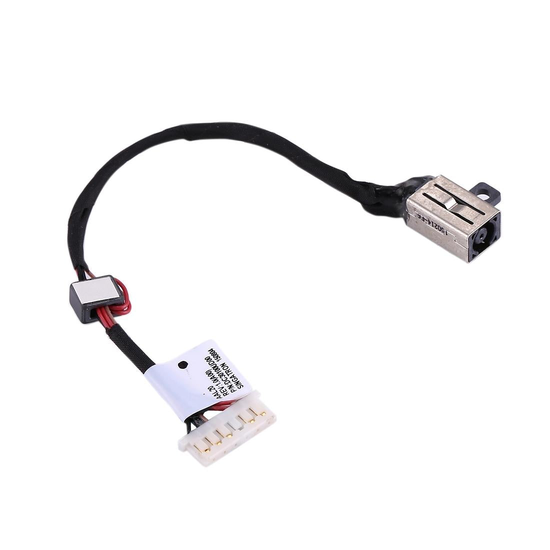 DC-voedingsconnector met kabel voor Dell Inspiron 13 5368, 14 5455 en 15 5558 / 5559