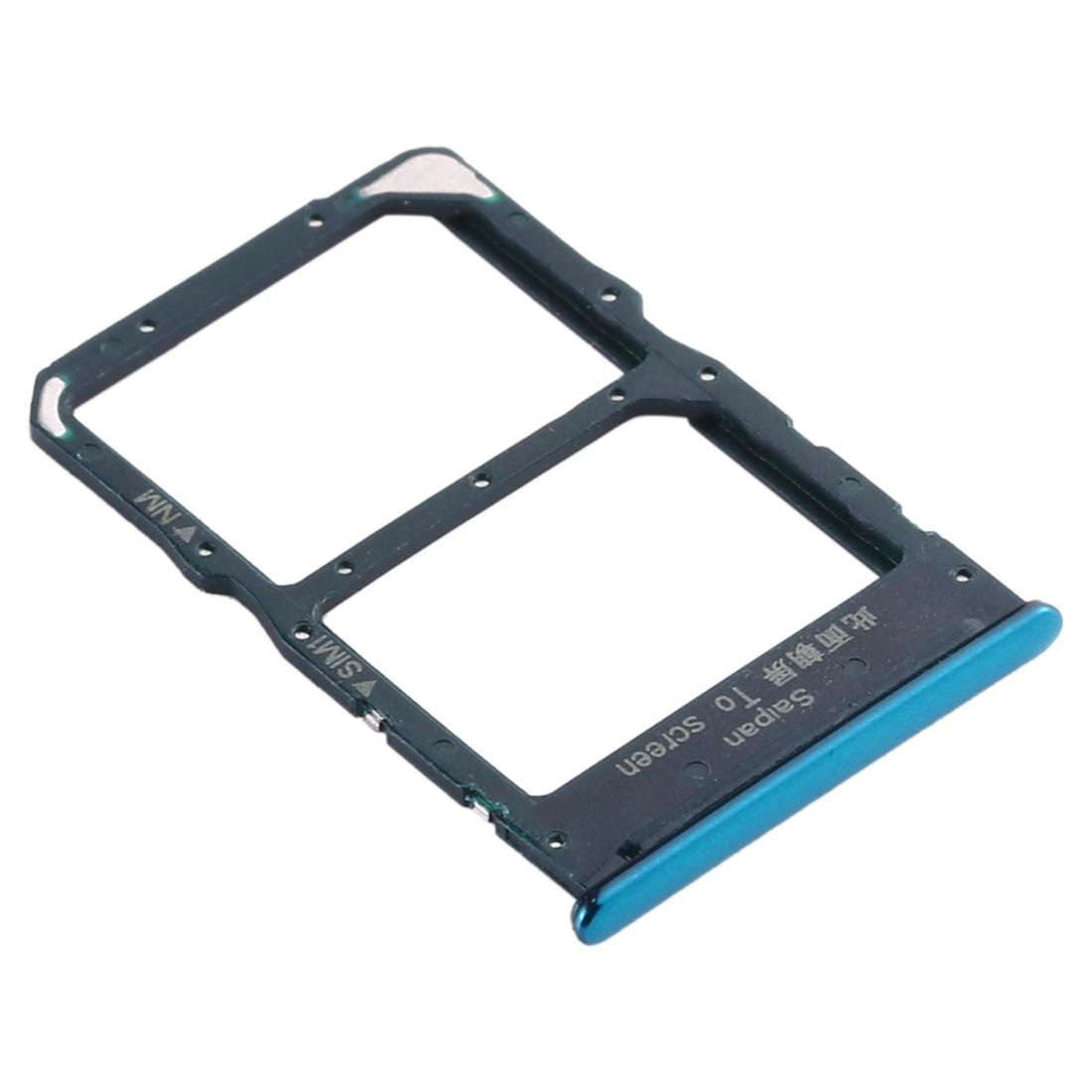 SIM- en NM-kaarthouder voor Huawei Nova 5z / Nova 5i Pro (Groen)