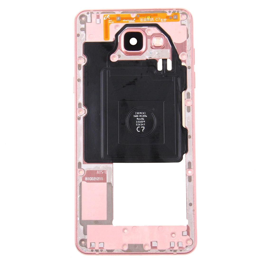 Middenframe voor Samsung Galaxy A5 2016 / A5100 (roze)