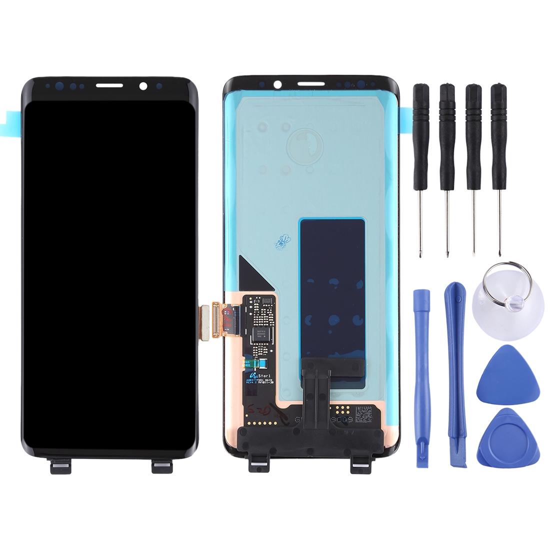 Display unit AMOLED voor Samsung Galaxy S9+ (G965F/G965U/G965W) (zwart)
