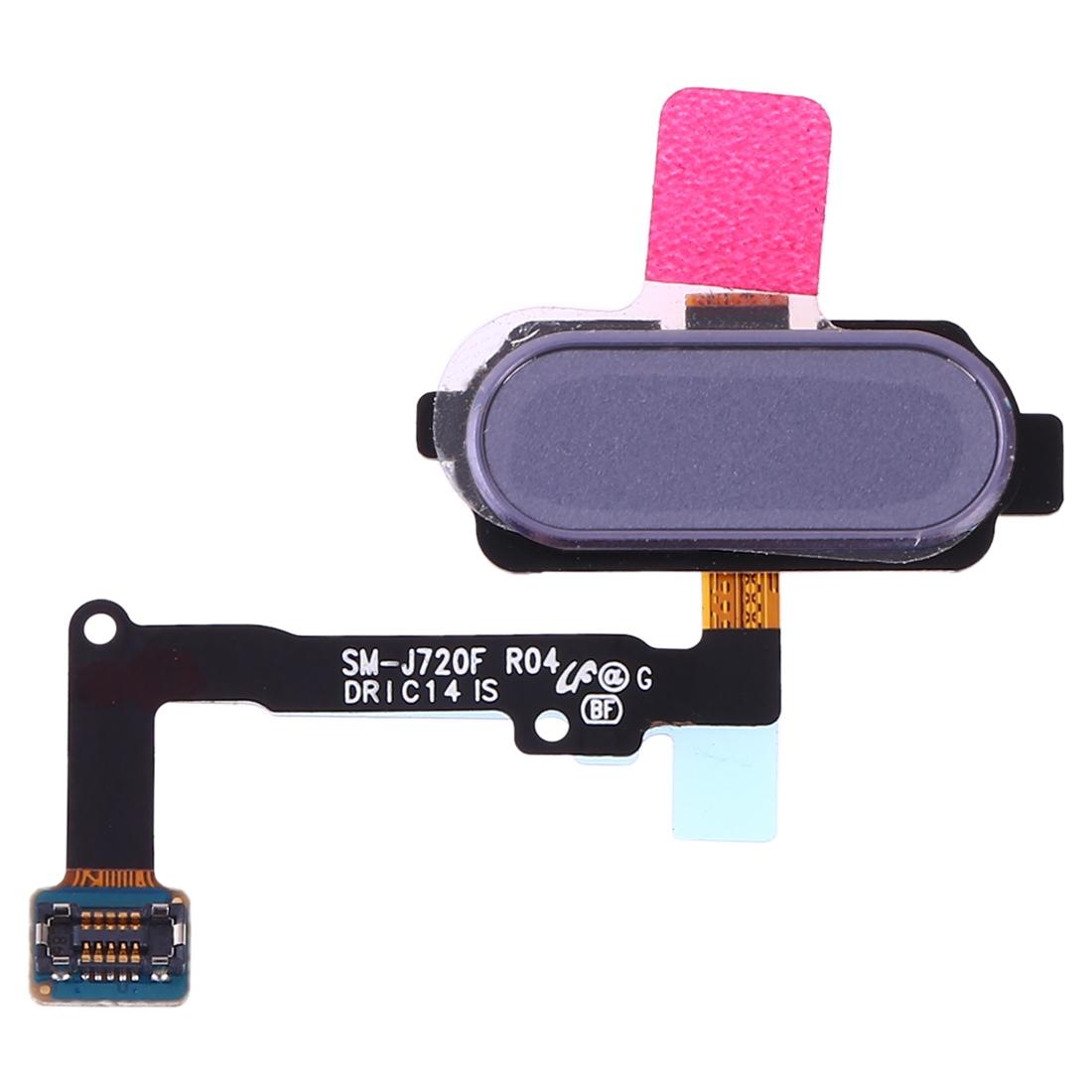 Vingerafdruksensor-flex voor Samsung Galaxy J7 Duo (SM-J720F) (grijs)