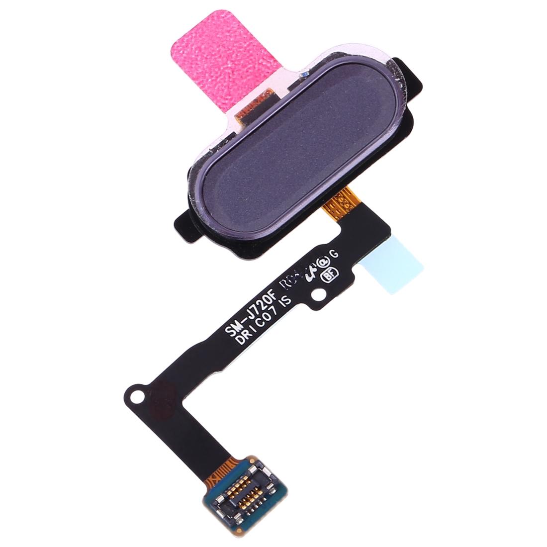 Vingerafdruksensor-flex voor Samsung Galaxy J7 Duo (SM-J720F) (grijs)
