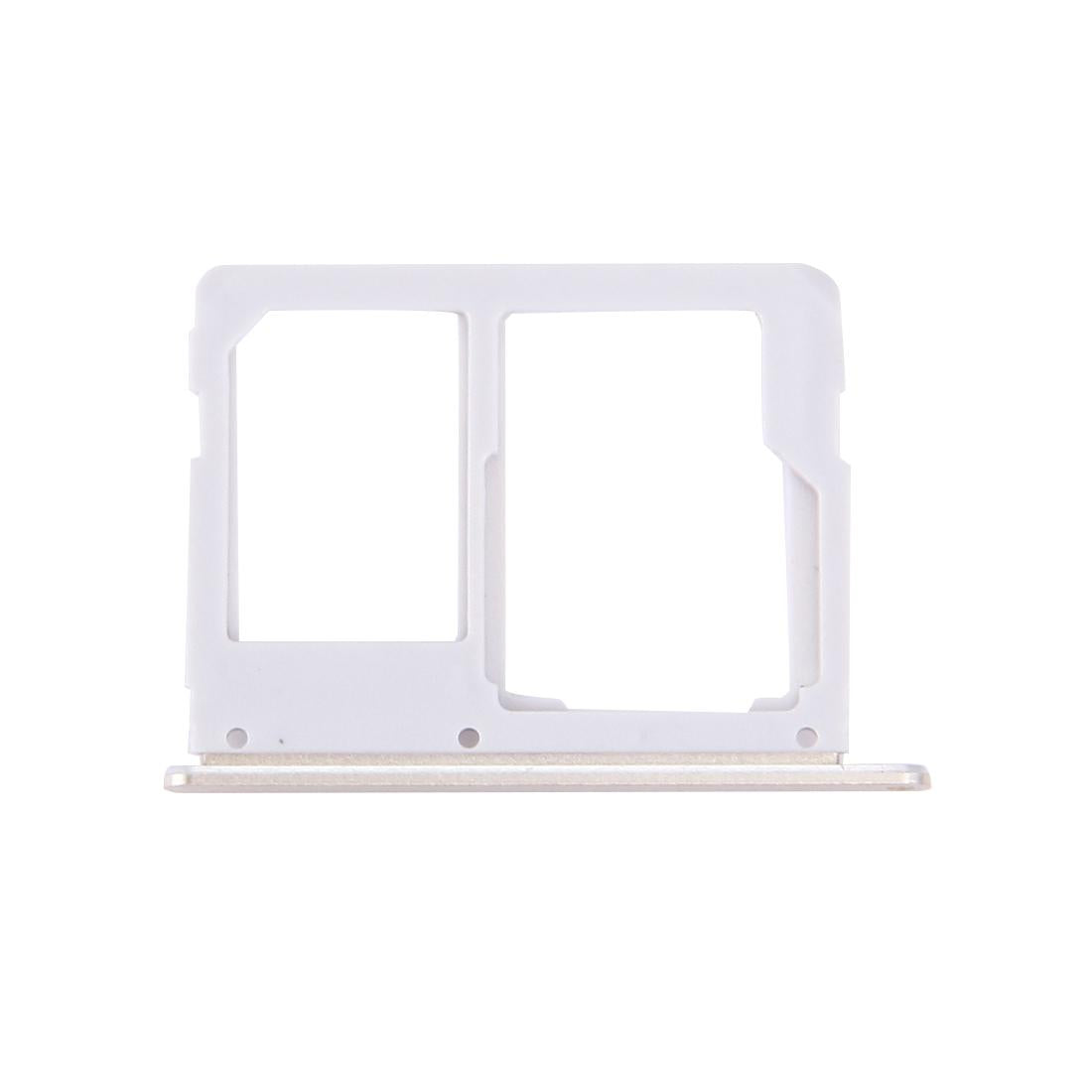 Simkaarthouder en micro-SD-houder voor Samsung Galaxy C7 (C7000) (Goud)