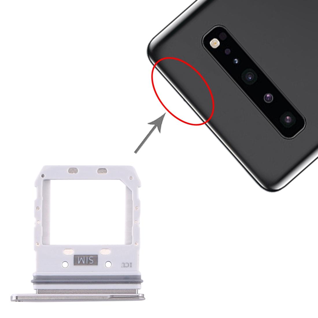 Simkaarthouder voor Samsung Galaxy S10 5G (zilver)